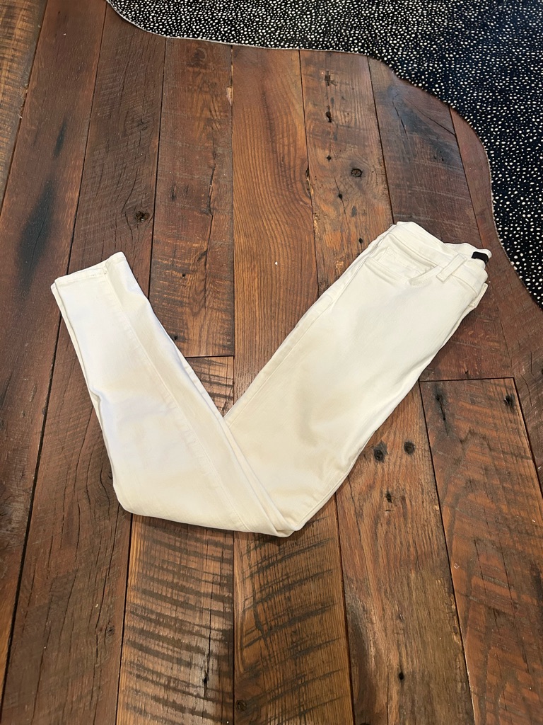 J Brand White Skinny Jeans
